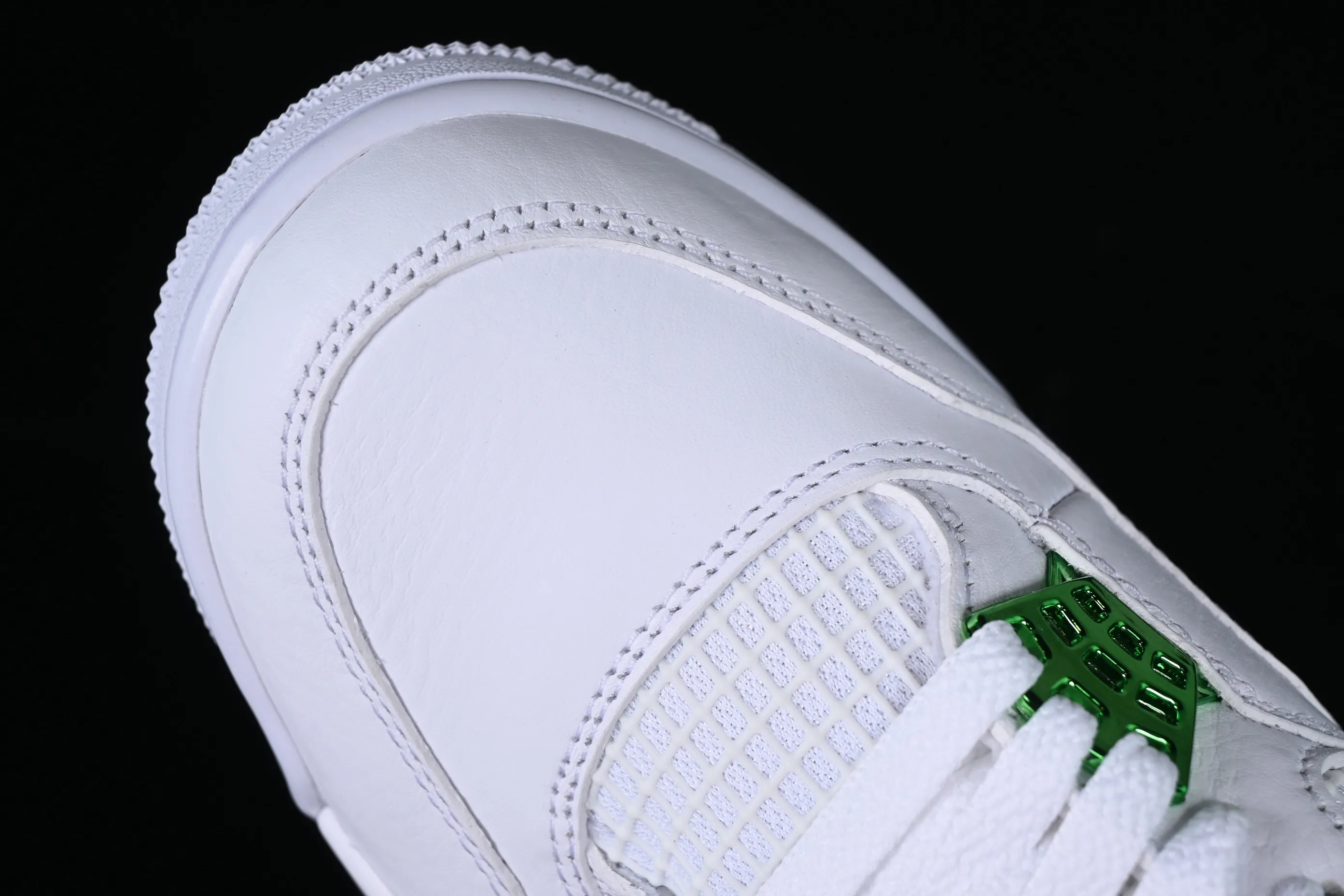 All categories Air Jordan Jordan series basketball shoes Air Jordan 4 GX foreign trade version Air Jordan 4 "Pine Green" AJ4 Joe 4 white and green first layer genuine standard CT8527-113